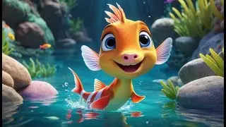 Goatfish Whiskers Go Whisk Whisk Whisk | English Nursery Rhyme | Kids Songs | Baby Music
