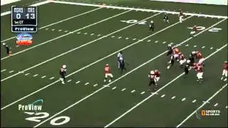 Eldorado #24 David Inman 25 yard TD catch