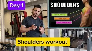 The Perfect Shoulder Workout..#fitness #gym #shoulder #sculptgym #gymlife #day1 