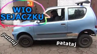 Jak podnieść zawieszenie Seicento 900 cz.2 + Tuning optyczny - Krzysztof Mechanik Dobry i Taki