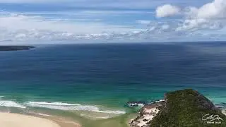 Lake Wonboyn NSW | Ocean Beach to Tidal Lake Mouth & Oyster Farms | 4K Drone + Original Song