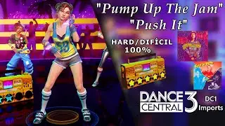 Pump Up The Jam & Push It - Dance Central 3 | on Hard (100% Gold Stars)