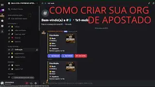 Como criar uma ORG de APOSTADO para  free fire  - Discord