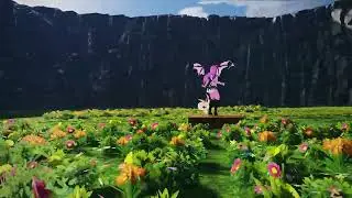Amy Rose Dance Party in Gwizofthestars creative space PSO2 NGS