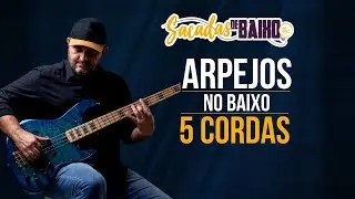 Arpejos no baixo de 5 cordas