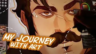 i've made art my whole life heres my journey | art and commentary | draw with me