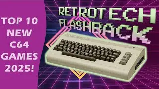 Топ-10 игр для Commodore 64 (декабрь 2025 г.) #ретрогейминг #commodore64 #новыеигры