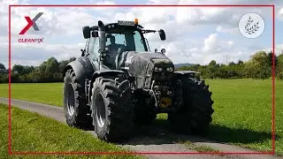 Deutz-Fahr 7250 TTV Warrior с реверсивным вентилятором | Cleanfix