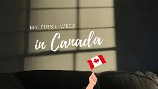 my FIRST WEEK in CANADA (in Quarantine) / AuPair 2020/21
