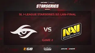 Secret vs Na`Vi, Game 2, SL i-League StarSeries S2, LAN-Final