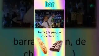 Homographs in English with Spanish translation  / Hom&oacute;grafos en ingl&eacute;s con traducci&oacute;n al espa&ntilde;ol