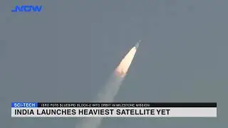 India launches heaviest satellite yet