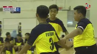 Yishun Sec vs Fuchun Sec 'C' Division Sepaktakraw - 1 Play Classic