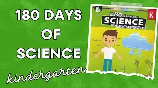 180 days Science Kindergarten Curriculum // Kindergarten Science No Prep, Easy Science Curriculum