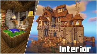 Minecraft Island Fortress Interior!