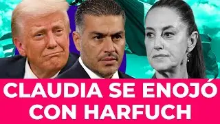 ¡PLEITO EN PALACIO! Así fue el pleito entre Sheinbaum y Harfuch durante su llamada con Trump