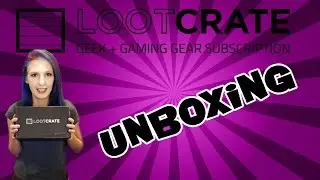 Loot Crate October Unboxing
