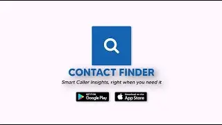 Identify unknown caller with Contact Finder