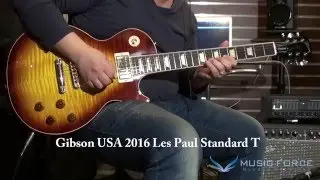 Gibson USA 2016 Les Paul Standard T / Traditional T / Studio T Model Sound Test