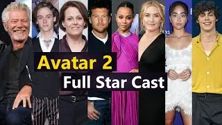 Avatar The Way of Water Full Movie Cast Real Names & More Info | Avatar 2 Cast