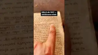 Biblia din 1847 – sărbătoarea uitată