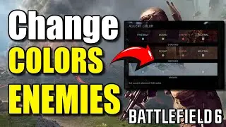 Как изменить цвета своих и врагов в Battlefield 6 (лучший способ)