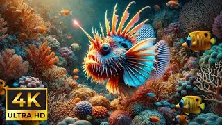 Ocean Oasis in 4K &bull; Unwind with the Mesmerizing Flow of Marine Life