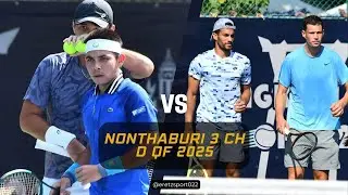 Nonthaburi 3 Challenger 2025 D QF: Aoran Wang/Pruchya Isaro v. Joshua Paris/Daniel Cukierman H/L