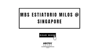 MBS ESTIATORIO MILOS @ SINGAPORE 2024