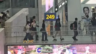 Babymonster at Incheon Airport to Formula 1 Singapore 9-19-2024