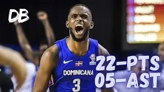 Jean Montero 22pts 5ast  Highlight FIBAWC RD vs Argentina