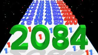 NUMBER STACK RUN (Merge Infinity Number) - Satisfying ASMR Gameplay, Number Merge Run Game