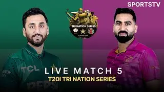 Live | Pakistan vs UAE | T20I Tri Nation Series 2025 | Match 5 | ECB | M3Q1K