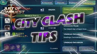 Art of Conquest - City Clash Event & Tips