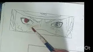 100 like and next drawing Naruto eye