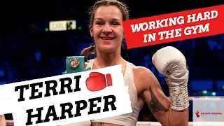 TERRI HARPER WORKING HARD AFTER HAND INJURY AHEAD OF UNIFICATION FIGHT IN APRIL/MAY
