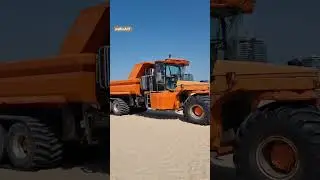 Ein Rad vorne und 6 R&auml;der mit Ketten hinten - HOVER-TRACK * orange Power #shorts