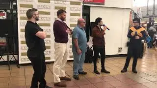David Sobolov, Toby Sebastian, Liam Mulvey. Adrian Bouchet QnA Panel