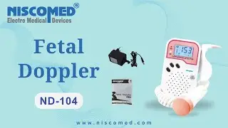 Fetal Doppler ND-104 | Hear Baby&rsquo;s Heartbeat at Home | Pregnancy Monitoring Device (English)