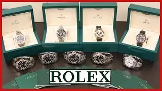 ▶ Rolex COMPARISON Submariner vs GMT, Deepsea, Yacht-Master 40, Cosmograph Daytona, Explorer II