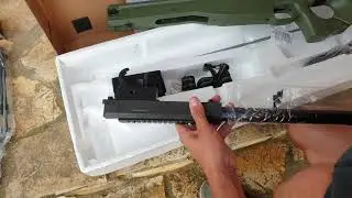 WELL MB08 with 3-9X50 RIFLE SCOPE // UNBOXING