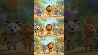 Animal Friends Song 🐶🐱 | Fun Animal Rhyme for Kids