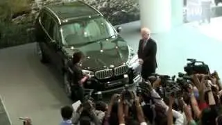 The all-new BMW X5 launch by Sachin Tendulkar. Pune.