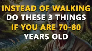 70-80 years old? Walking Less? Try Doing These 9 Things Instead