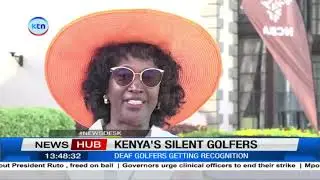 Kenya's silent golfers: