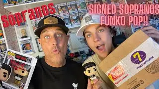 Unboxing Signed The Sopranos Christopher Moltisanti Funko Pop From 7 Bucks a Pop