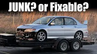 RUSTY EVO BUILD #1 - I Just Bought The Cheapest EVO 8 in the USA ... Maybe?
