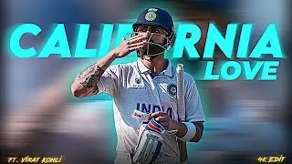 Virat Kohli 🔥 X California Love 🤍|| Whatsapp Status 🫅||Beat Sync 💫 Status &hearts;️|| Virat Kohli status &hearts;️