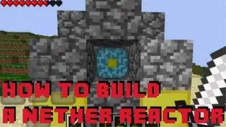 Minecraft PE 0.6.1 - How to Make a Nether Reactor