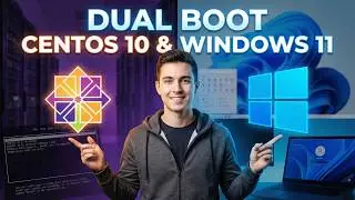 No Data Loss Dual Booting Windows 11 and CentOS 10 Safely |Windows 11 and CentOS 10 separate drives